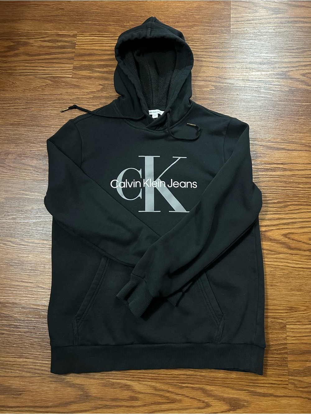 Calvin Klein Jeans Women’s Black CK Logo Hoodie